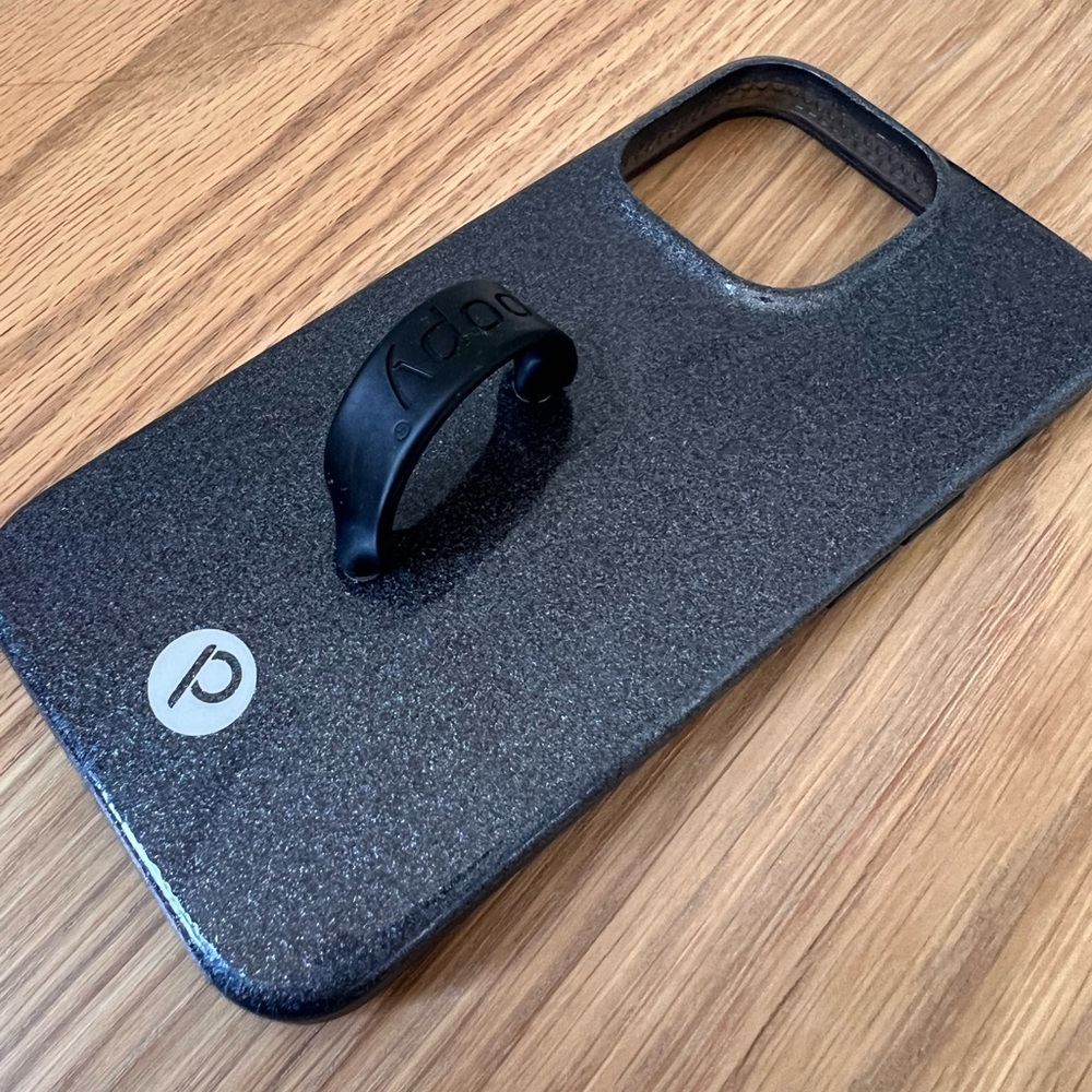 iPhone 13 Pro Loopy Case Black Sparkle